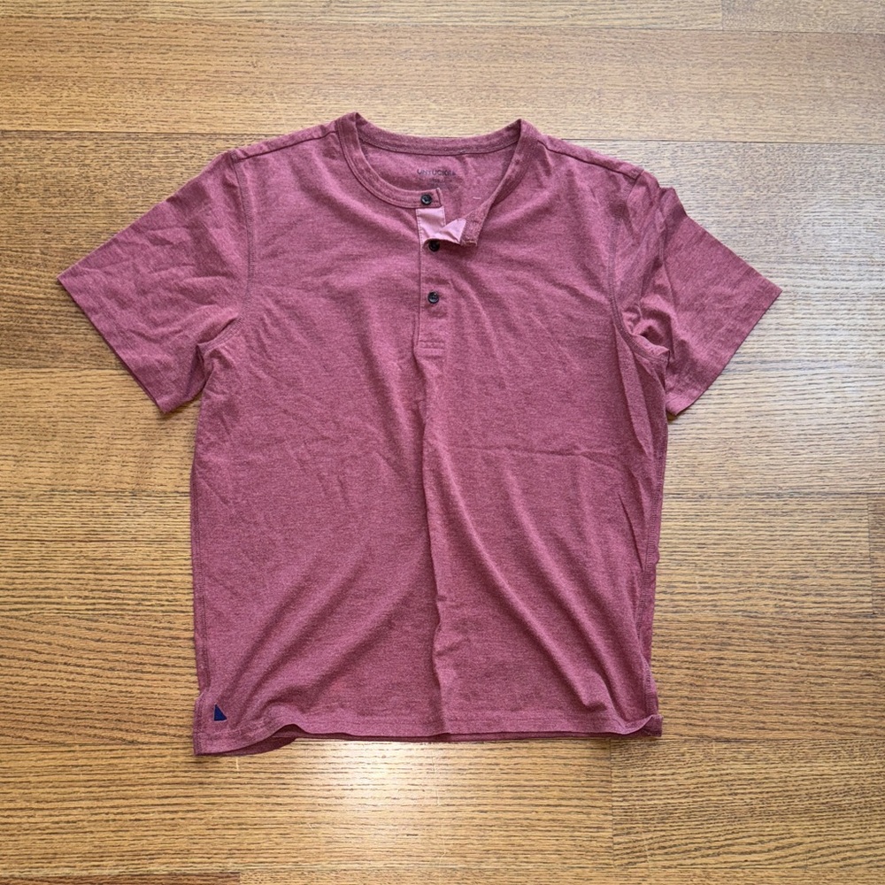 UNTUCKit Short Sleeve Henley Shirt